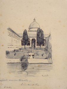 Cimetière de Pise - Santiago Rusiñol